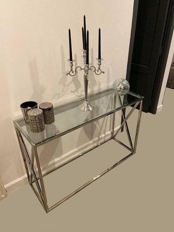 ocean silver - Console - Acier, Verre beschikbaar voor biedingen
