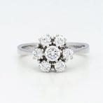 Ring - 14 karaat Witgoud Diamant (Natuurlijk), Handtassen en Accessoires, Ringen, Nieuw