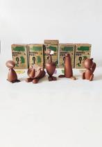 Figuur - Senshukai - Vijf vintage houten dieren Royal Pet