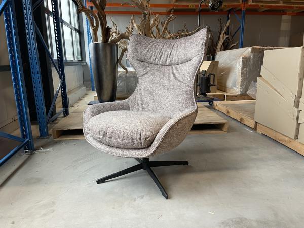 Veiling - Fauteuil Grande - Draaibaar - Stof - Mocca, Huis en Inrichting, Fauteuils