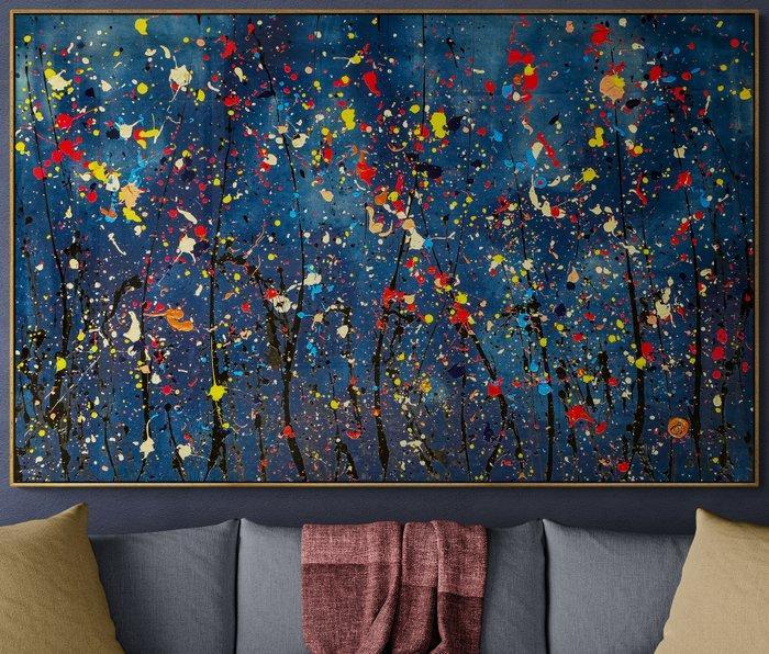 Arvydas Gaiciunas (Retne) - Kuo N-1 (XXL) Abstract, Antiek en Kunst, Kunst | Schilderijen | Modern