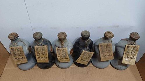 1961 Pippione - Barolo DOCG - 6 Flessen (0.72L), Verzamelen, Wijnen
