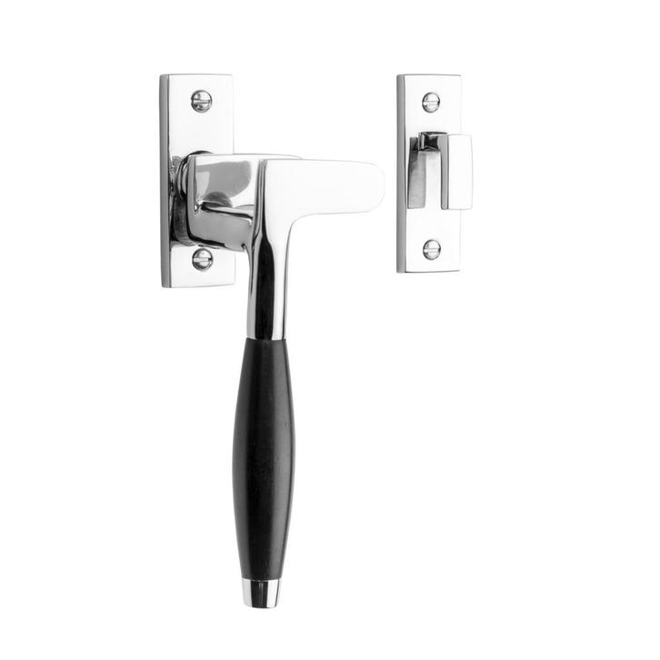 Raamsluiting Klassiek ventilatiestand nikkel links kozijn..., Doe-het-zelf en Bouw, Hang- en Sluitwerk, Schuif of Grendel, Nieuw