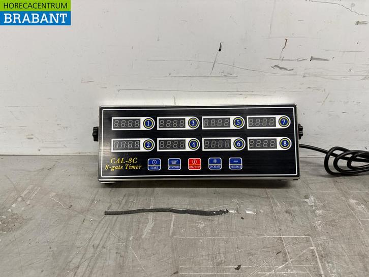 RVS Digitale Kookwekker 8 kanalen 230V Horeca, Articles professionnels, Horeca | Équipement de cuisine, Enlèvement ou Envoi
