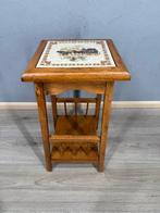 art deco stijl plantentafel - Plantentafel - Hout