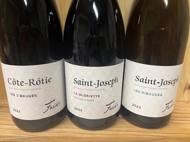 2022 Domaine Faury : Côte Rôtie Les 3 Brunes - 2022, Saint, Verzamelen, Wijnen