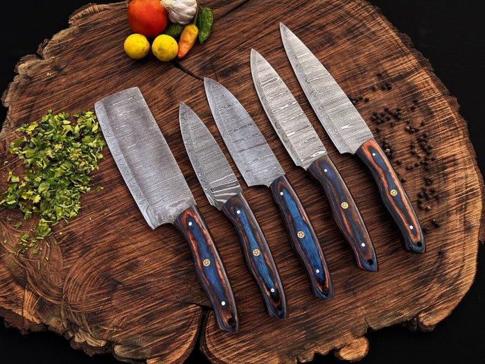 Keukenmes - Keuken chef messen set voor dagelijks gebruik, Antiek en Kunst, Antiek | Keukengerei