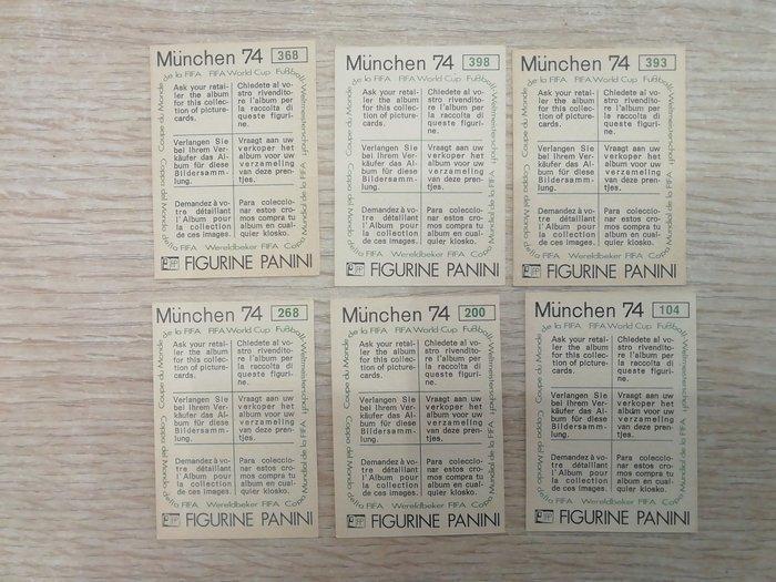 Panini World Cup München 74 - 6 Sticker - Good (GD), Verzamelen, Stickers