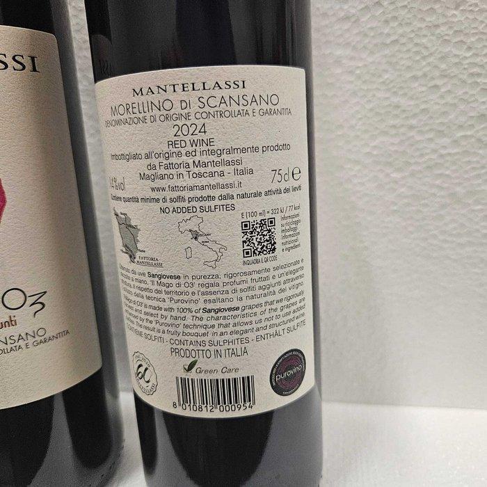 2024 Mantellassi il Mago di O3 Morellino di Scansano -, Verzamelen, Wijnen