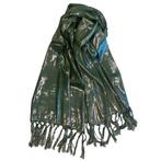 Fako Fashion® - Glitter Sjaal - Lichte Shawl - 175x50cm -, Kleding | Dames, Mutsen, Sjaals en Handschoenen, Verzenden, Nieuw