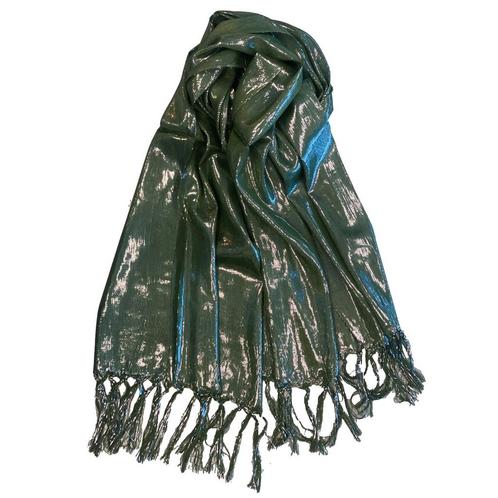 Fako Fashion® - Glitter Sjaal - Lichte Shawl - 175x50cm -, Kleding | Dames, Mutsen, Sjaals en Handschoenen, Verzenden