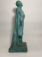 E. SIEGL - Sculpture, Pierrot symboliste - 34 cm - Plâtre