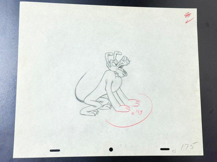 Walt Disney - Pluto Productietekening (1951) - Plutopia,, Verzamelen, Disney