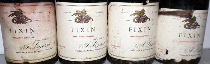 1977 Antoine Ligeret - Fixin - 4 Bouteilles (0,75 L), Collections, Vins