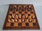Bordspel - houten schaak- en backgammonspel – 2-in-1 –