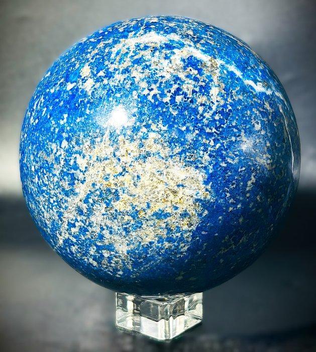Collector’s Lapis Lazuli Sphere — Deep Blue van een zeldzame, Collections, Minéraux & Fossiles