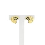 Vintage gouden oorclips (Oorbellen), Ophalen of Verzenden, Gebruikt, Overige kleuren, Goud