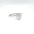 Zonder minimumprijs - Ring - 14 karaat Witgoud - 1.09ct. tw., Handtassen en Accessoires, Nieuw