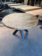 Eettafel rond, mangohout (nieuw, A-keuze), Huis en Inrichting, Tafels | Eettafels, Nieuw