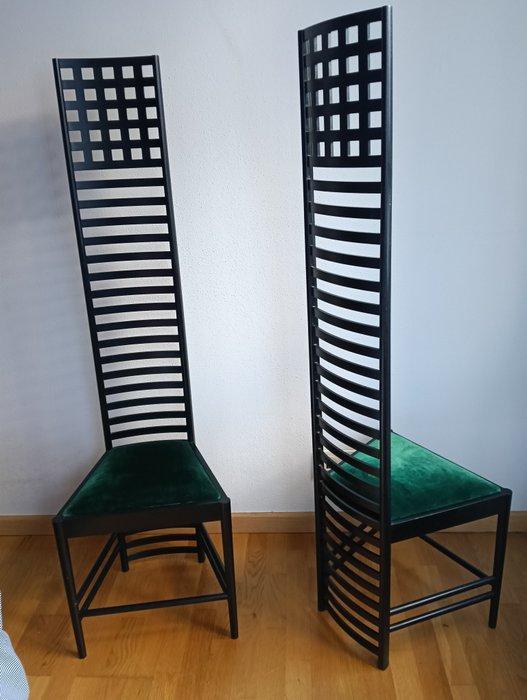 Cassina - Charles Rennie Mackintosh - Stoel (2) -, Antiek en Kunst, Kunst | Designobjecten