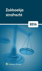 Zakboekje Strafrecht 2016 9789046591420 Karel Denenbourg, Verzenden, Karel Denenbourg