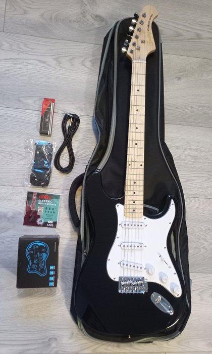 Fazley - Strat Guitar Set + Multi Effect - - Elektrische, Muziek en Instrumenten, Snaarinstrumenten | Gitaren | Akoestisch