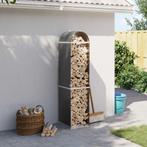 vidaXL Houthouder Antraciet 40x45x170 cm Gegalvaniseerd, Tuin en Terras, Brandhout, Verzenden
