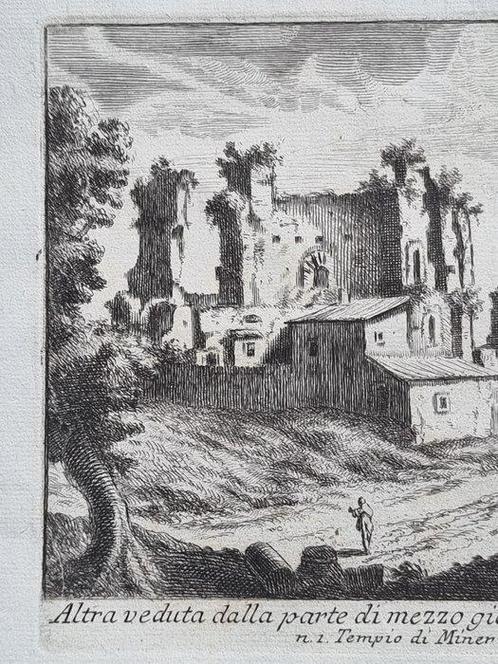 Giovanni Battista Piranesi (1720-1778) - filigrana giglio -, Antiek en Kunst, Antiek | Overige Antiek