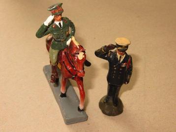 Durso - Figuur - 4x figurines roi baudoin a cheval ,roi beschikbaar voor biedingen