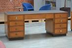 Bureau - Hout, leer, Metaal, Huis en Inrichting, Nieuw