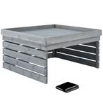 tectake Garage voor robotmaaier Hortus, hout, beplantbaar da, Tuin en Terras, Verzenden, Nieuw