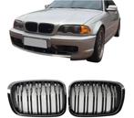 Grillen set | Nieren | BMW 3-series | E46 | 1998-2001 | Glan, Auto-onderdelen, Verzenden, Nieuw, BMW