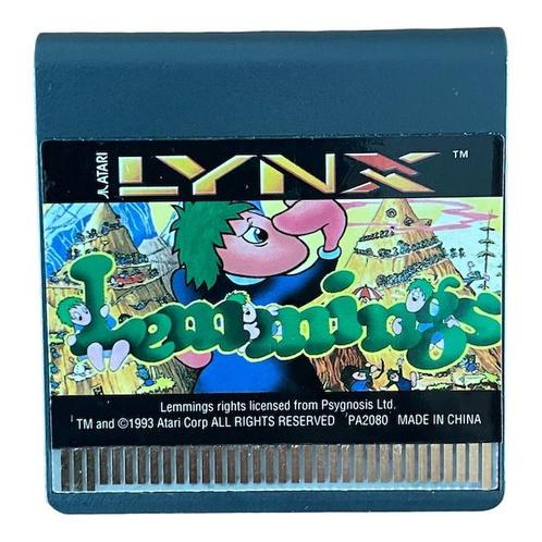 Lemmings (Losse Cassette) (Atari Lynx) (TWEEDEHANDS), Games en Spelcomputers, Spelcomputers | Atari, Verzenden