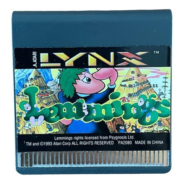 Lemmings (Losse Cassette) (Atari Lynx) (TWEEDEHANDS), Consoles de jeu & Jeux vidéo, Consoles de jeu | Atari, Envoi