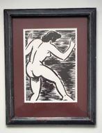 Frans Masereel (1889-1972) - Badende vrouw, Antiek en Kunst