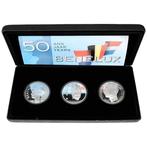 Benelux. 250 Frank + 10 Gulden 1994 50 jaar BeNeLux +