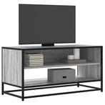 vidaXL Meuble TV sonoma gris 91x40x46 cm bois, Maison & Meubles, Armoires | Mobilier de télévision, Verzenden, Neuf