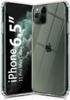 DrPhone iPhone 11 PRO MAX TPU Siliconen Schokbestendig Hoesj