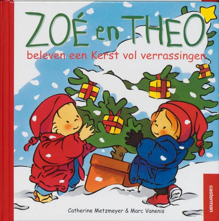 Zoë en Theo beleven een Kerst vol verrassingen / Zoë en Theo, Boeken, Kinderboeken | Kleuters, Zo goed als nieuw, Verzenden