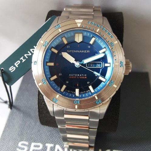 Spinnaker - HASS x MCS - Automatic - Limited Edition -, Handtassen en Accessoires, Horloges | Heren