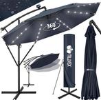 Tillvex® LED Parasol - Zweefparasol - Ø300cm - 360° Draaibaa, Verzenden, Nieuw