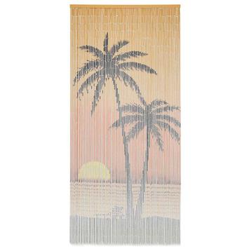 vidaXL Vliegengordijn 90x200 cm bamboe, Verzenden