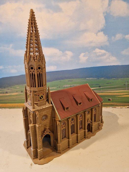 Vollmer H0 - 43739 - Modeltreingebouwen (1) - Stadskerk, Hobby en Vrije tijd, Modeltreinen | H0