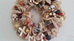 Houten letters XMAS 6 cm per set