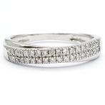 Ring - 18 karaat Witgoud Diamant, Bijoux, Sacs & Beauté