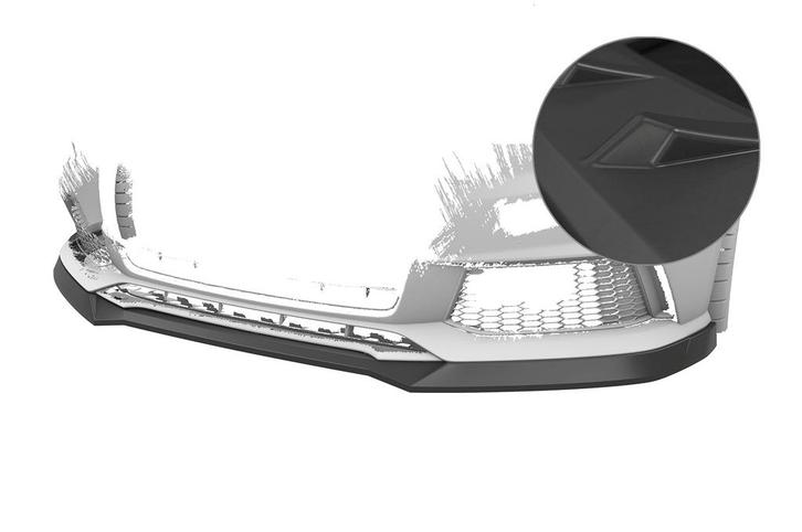 Cup spoilerlip met ABE voor Audi S1 8X CSL819-L, Auto-onderdelen, Carrosserie, Nieuw, Verzenden