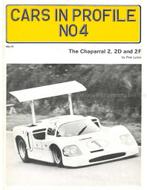 CARS IN PROFILE No.4, THE CHAPARRAL 2, 2D AND 2F, Ophalen of Verzenden