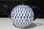 Lomonosov - Theepot - Kobalt Net - Porselein