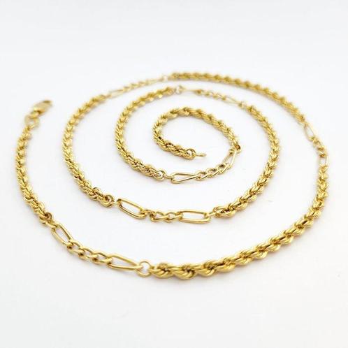 Collier - 18 carats Or jaune, Handtassen en Accessoires, Kettingen