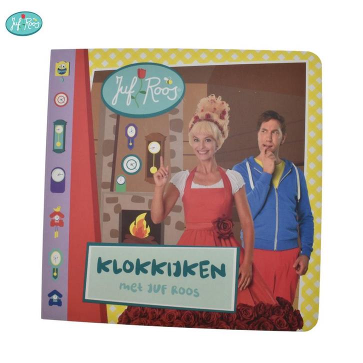 Juf Roos Klokkijken Met Juf Roos Leesboek - Hardcover, Boeken, Overige Boeken, Zo goed als nieuw, Verzenden